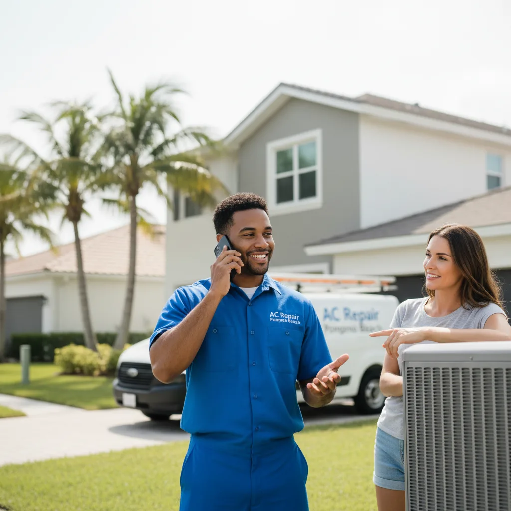 AC Repair Pompano Beach customer support in East Concord